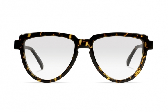 Urican 58BS, Tortoiseshell Acetate Aviator Optical Frame