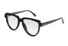 Urican 58BK, Black Acetate Aviator Optical Frame