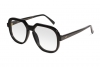 Urican 78BK, Black Acetate Oversized Optical Frame