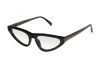 Urican 94BK, Black Acetate Butterfly Optical Frame